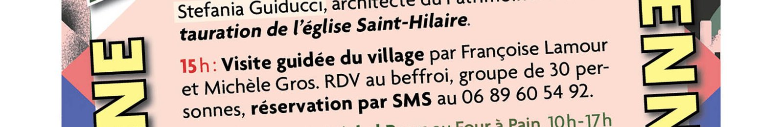 Journées du patrimoine Les Amis de Viens 2026
