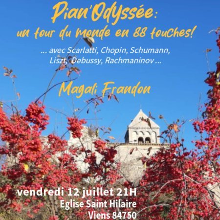 Pian'Odyssee : un tour du monde en 88 touches !