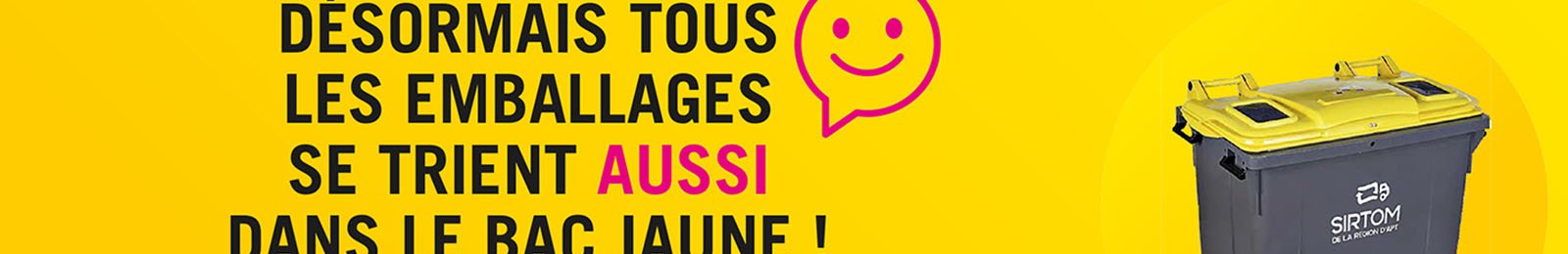Extension des consignes de tri