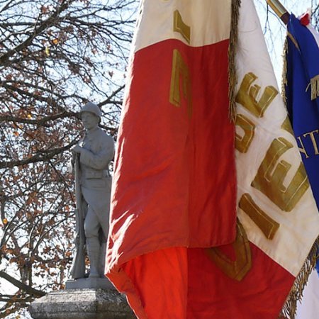Commémoration du 102ème anniversaire de l'armistice du 11 novembre (...)