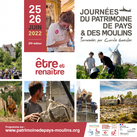 Journées du Patrimoine de Pays & des Moulins