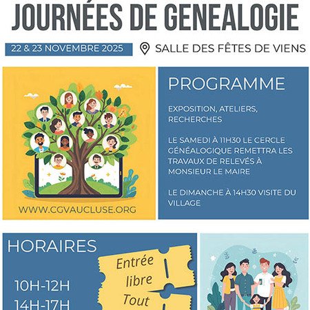 Journées de généalogie