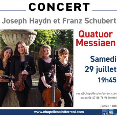 Concert - Quatuor Messiaen