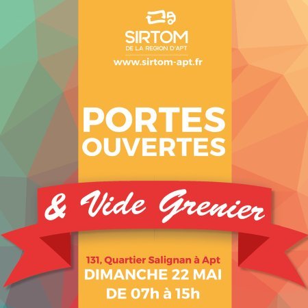 Vide grenier au SIRTOM