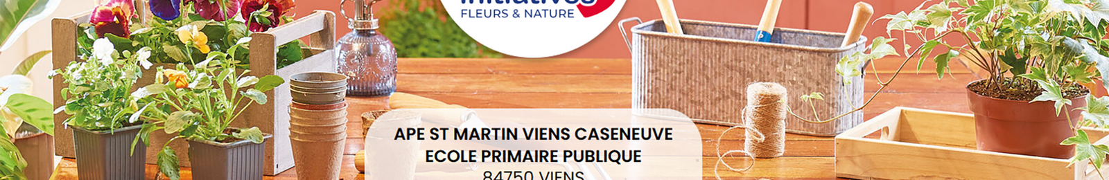 Vente de bulbes et graines au profit des élèves