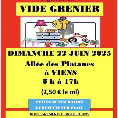 Vide grenier de l'Association bouliste du Calavon