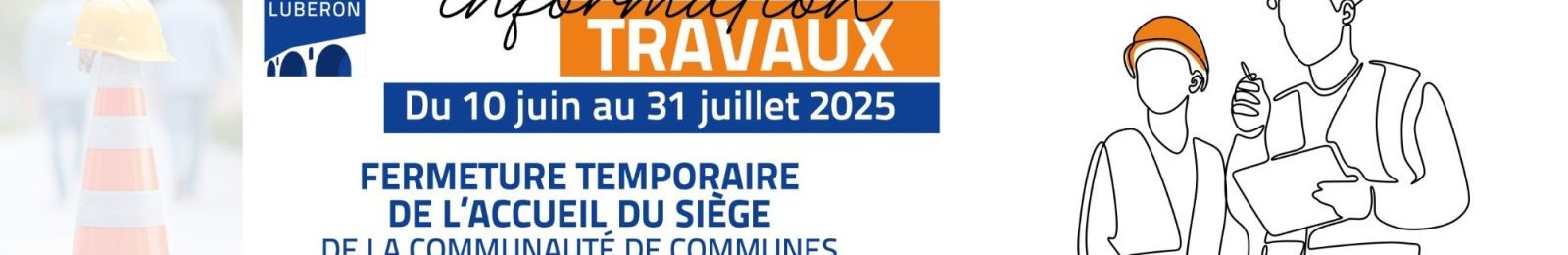 Travaux au siège de la Communauté de communes Pays d’Apt Luberon