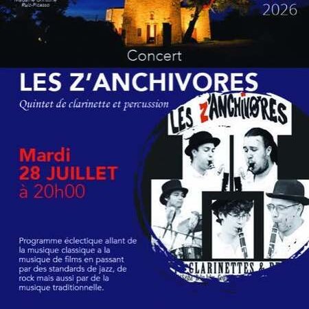 Concert de Clarinette classique et musiques de films, musiques du monde