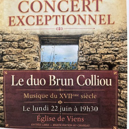 Concert - Le duo Brun Colliou