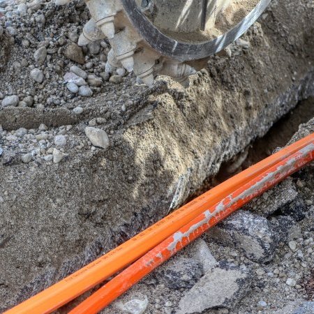 Travaux rue du Faubourg