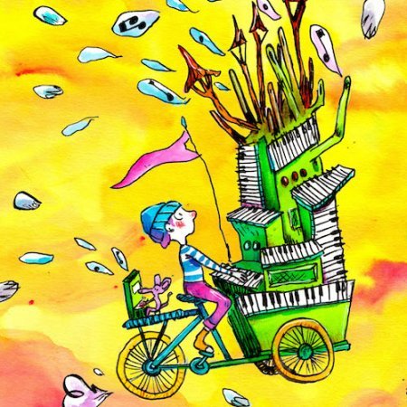 Tour des Alpes en pianovélo