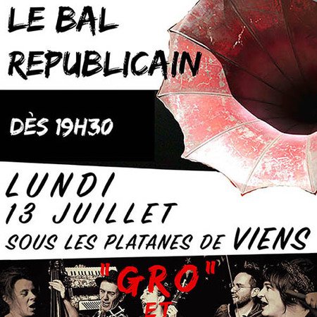 Bal républicain le 13 juillet 2026
