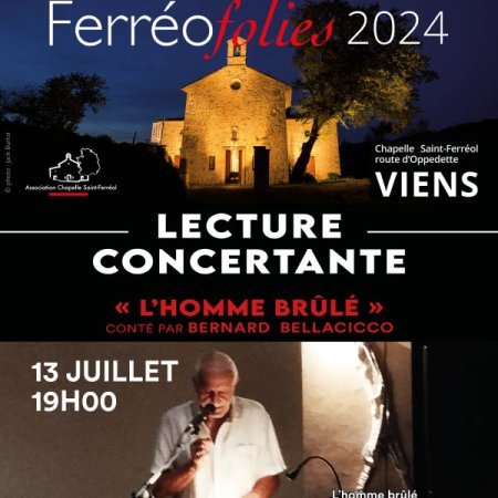 Lecture concertante - L'homme brûlé