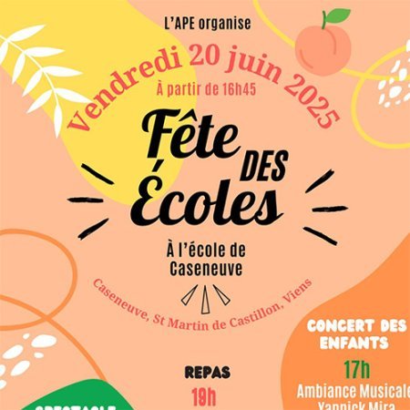 Fête des écoles