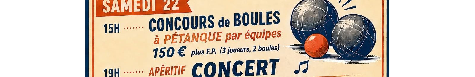 Fête votive 2026