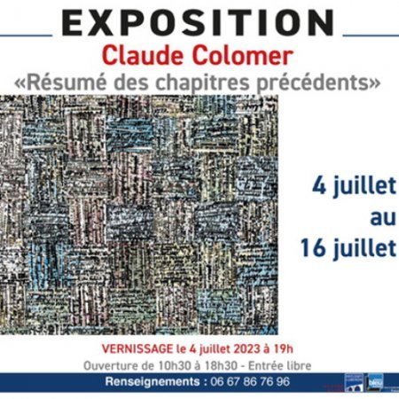 Exposition - Claude Colomer