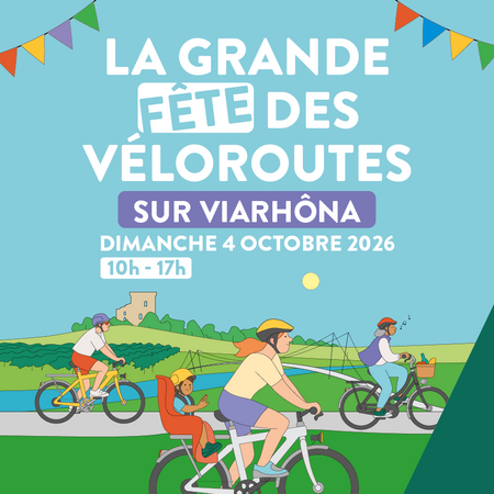 La grande fête des véloroutes 2026 sur ViaRhôna