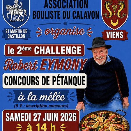 Concours de pétanque pour honorer la mémoire de Robert Eymony