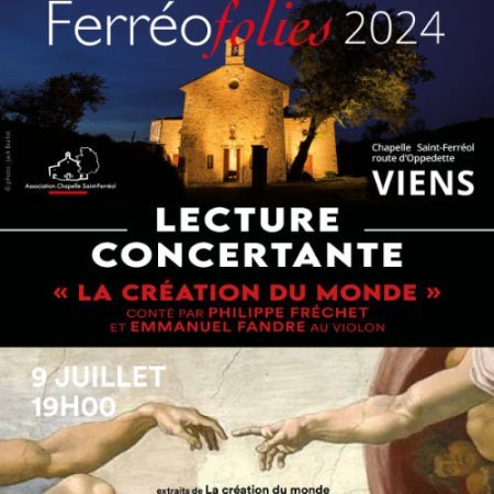 Lecture concertante - La création du monde