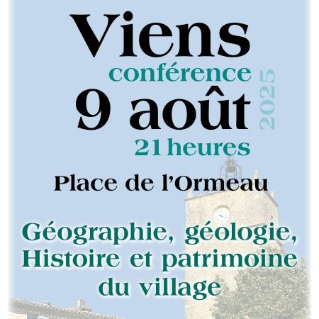Conférence - Géographie, géologie, histoire et patrimoine du village