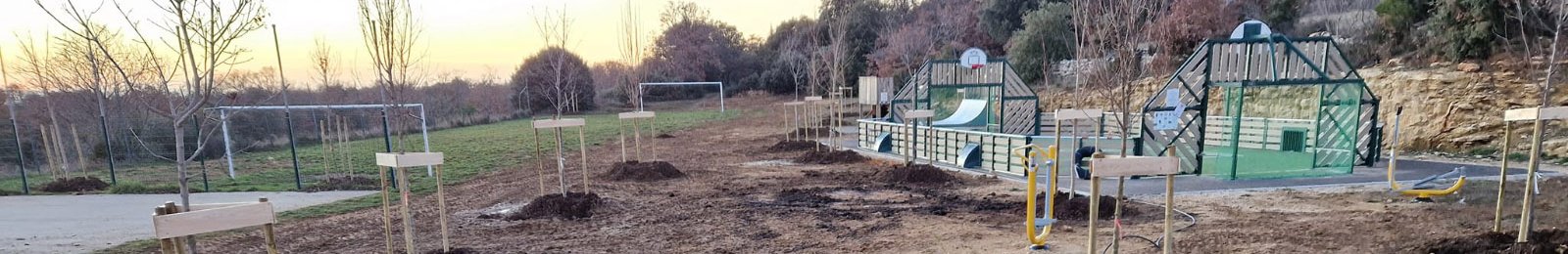 Aménagement du stade, journée bénévoles