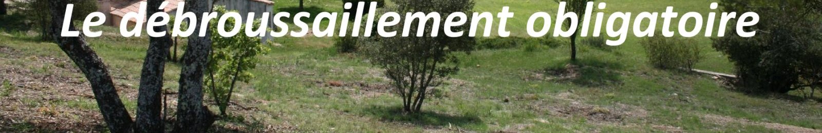 Réunion publique : le débroussaillement obligatoire